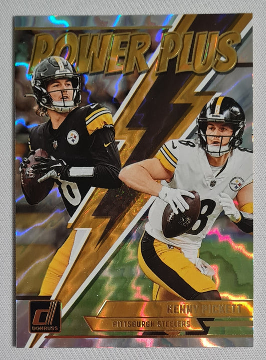 Kenny Pickett - 2023 Panini Donruss Football "Power Plus" NFL Steelers #PP-18