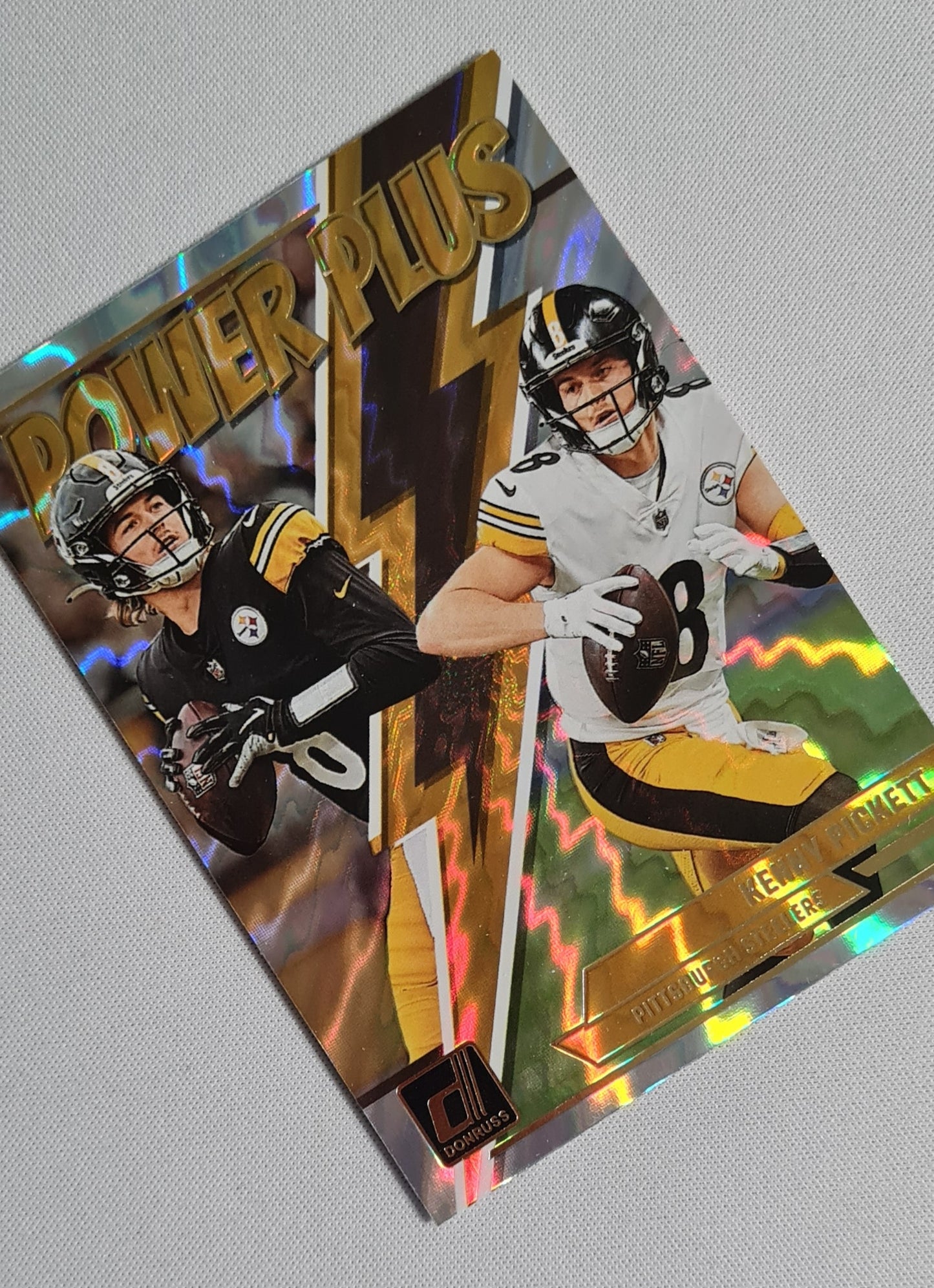 Kenny Pickett - 2023 Panini Donruss Football "Power Plus" NFL Steelers #PP-18
