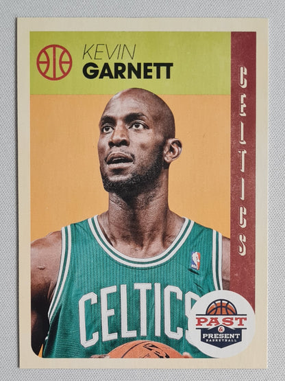 Kevin Garnett - 2012-13 Past and Present Basketball (Life time NBA Totals) NBA Celtics #18