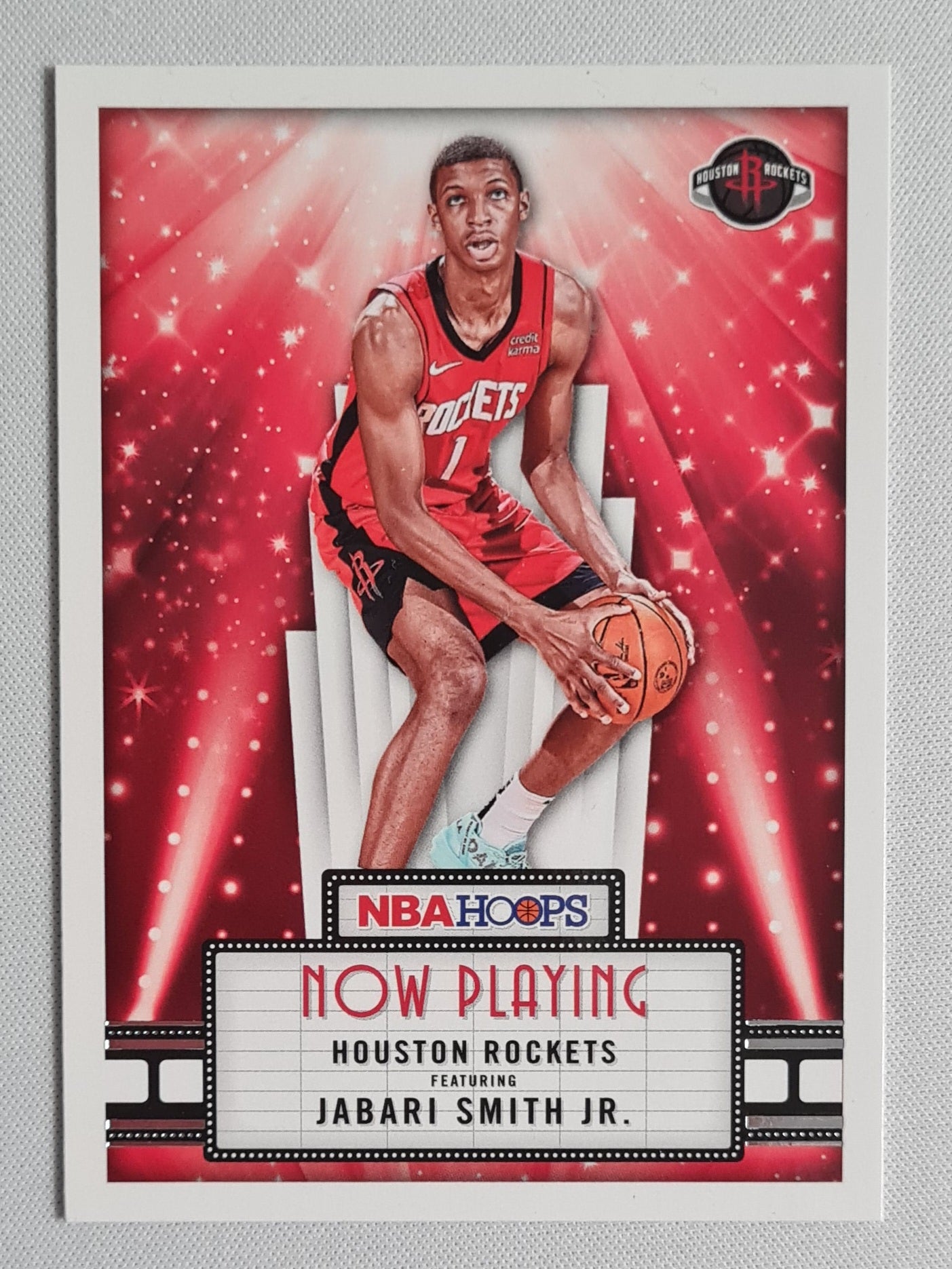 Jabari Smith Jr. - 2022/23 Panini NBA Hoops Basketball #3 "Now Playing" Houston Rockets
