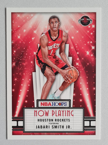Jabari Smith Jr. - 2022/23 Panini NBA Hoops Basketball #3 "Now Playing" Houston Rockets
