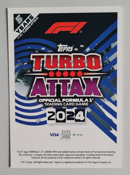 Yuki Tsunoda / Daniel Ricciardo 2024 Topps Turbo Team Duos Boost