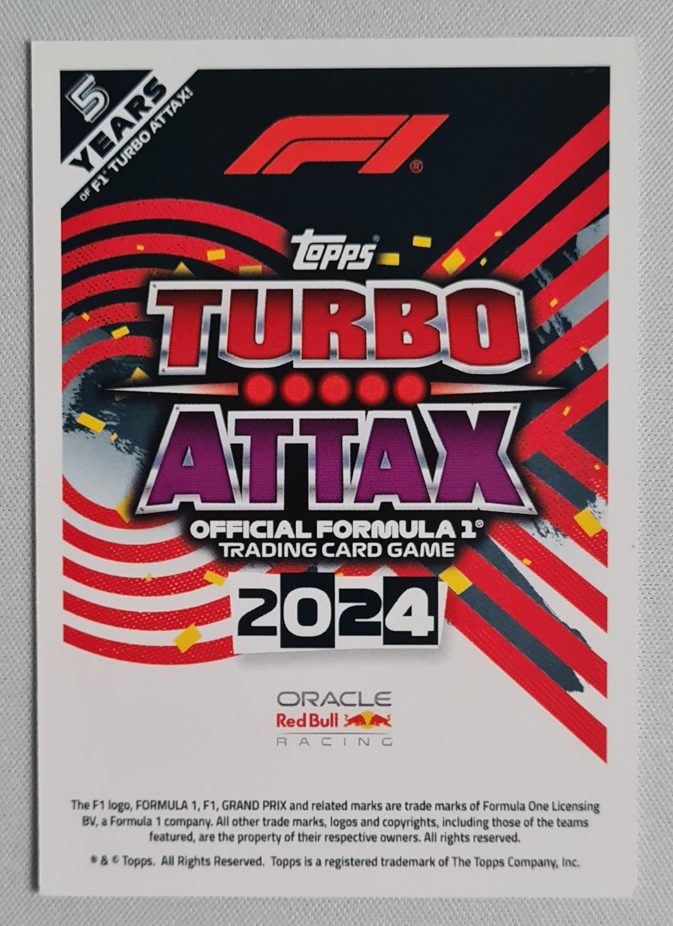 Max Verstappen - 2024 Topps Turbo Max's Podcast