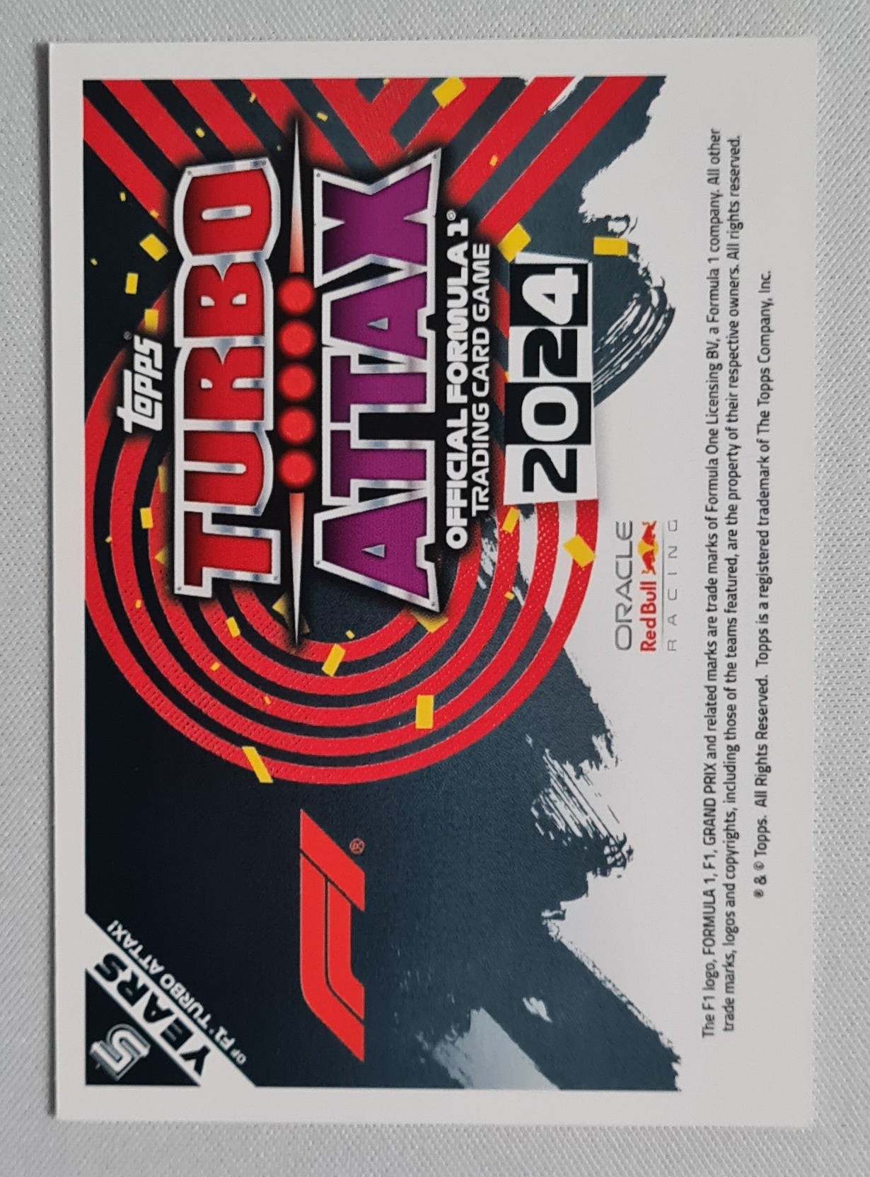 Max Verstappen - 2024 Topps Turbo Circuit Chronicles
