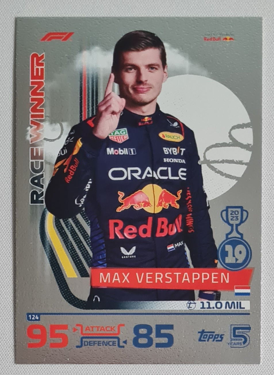 Max Verstappen - 2024 Topps Turbo Race Winner