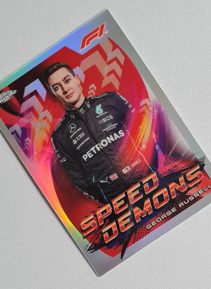 George Russell - 2022 Topps Chrome Speed Demon