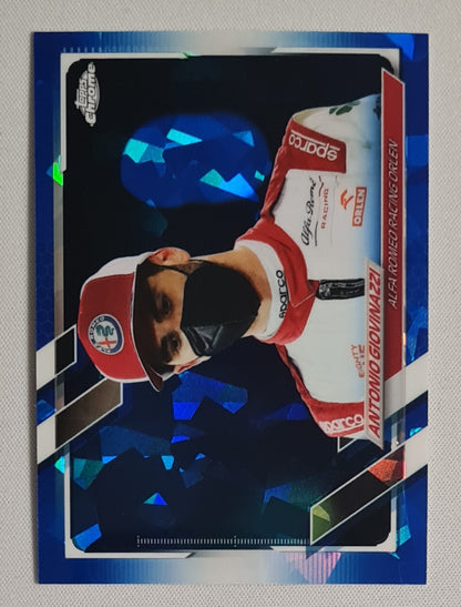Antonio Giovinazzi - 2021 Topps Chrome Alfa Romeo Sapphire #53