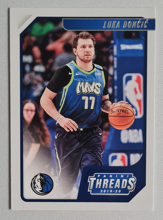 Luka Doncic - 2019-20 Panini Chronicles Thread Basketball NBA Dallas #100