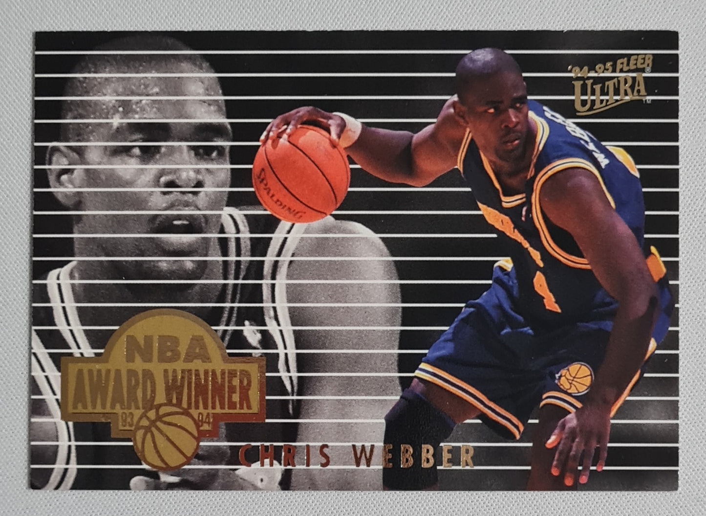 Chris Webber - Fleer 1994/95 Ultra NBA Award Winner #4