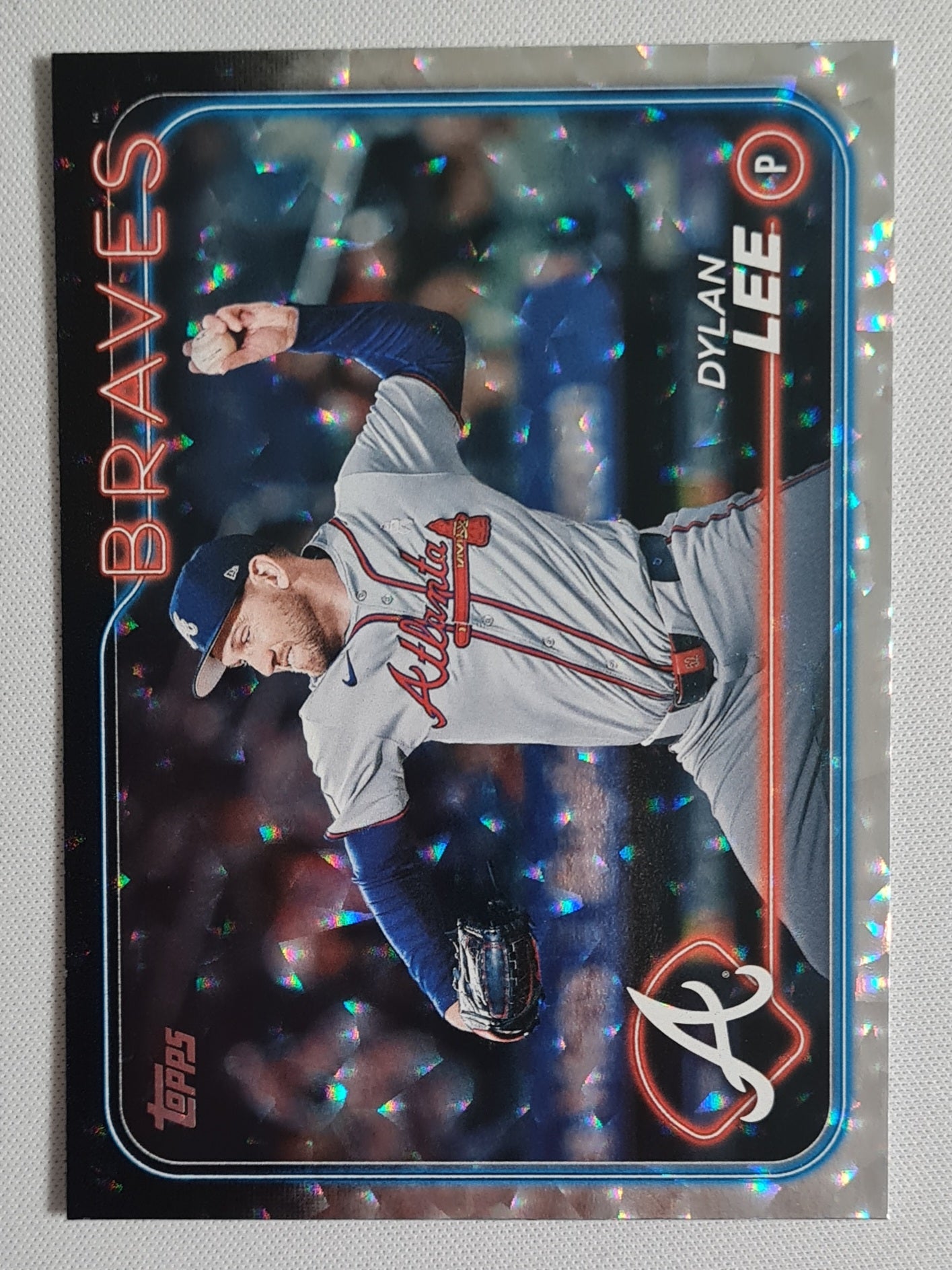 Dylan Lee - 2024 Topps MLB Atlanta Braves Cracked Foil #US120