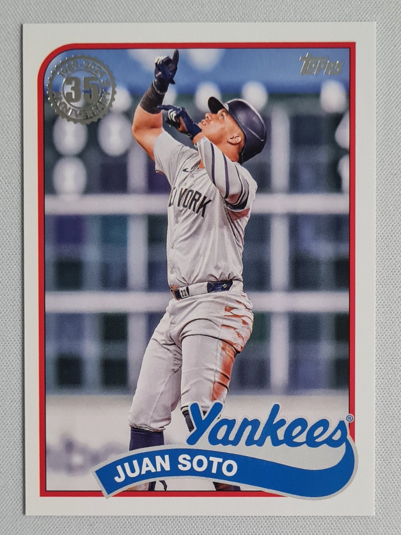 Juan Soto - 2024 Topps 35 NY Yankees Anniversary #89US-31