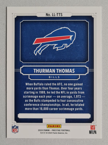 Thurman Thomas - 2024 Panini Living Legends #LL-TTS