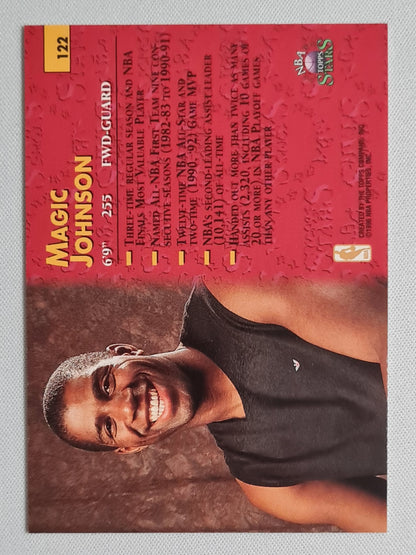 Magic Johnson - 1996 Topps NBA Stars NBA L.A. Lakers #122