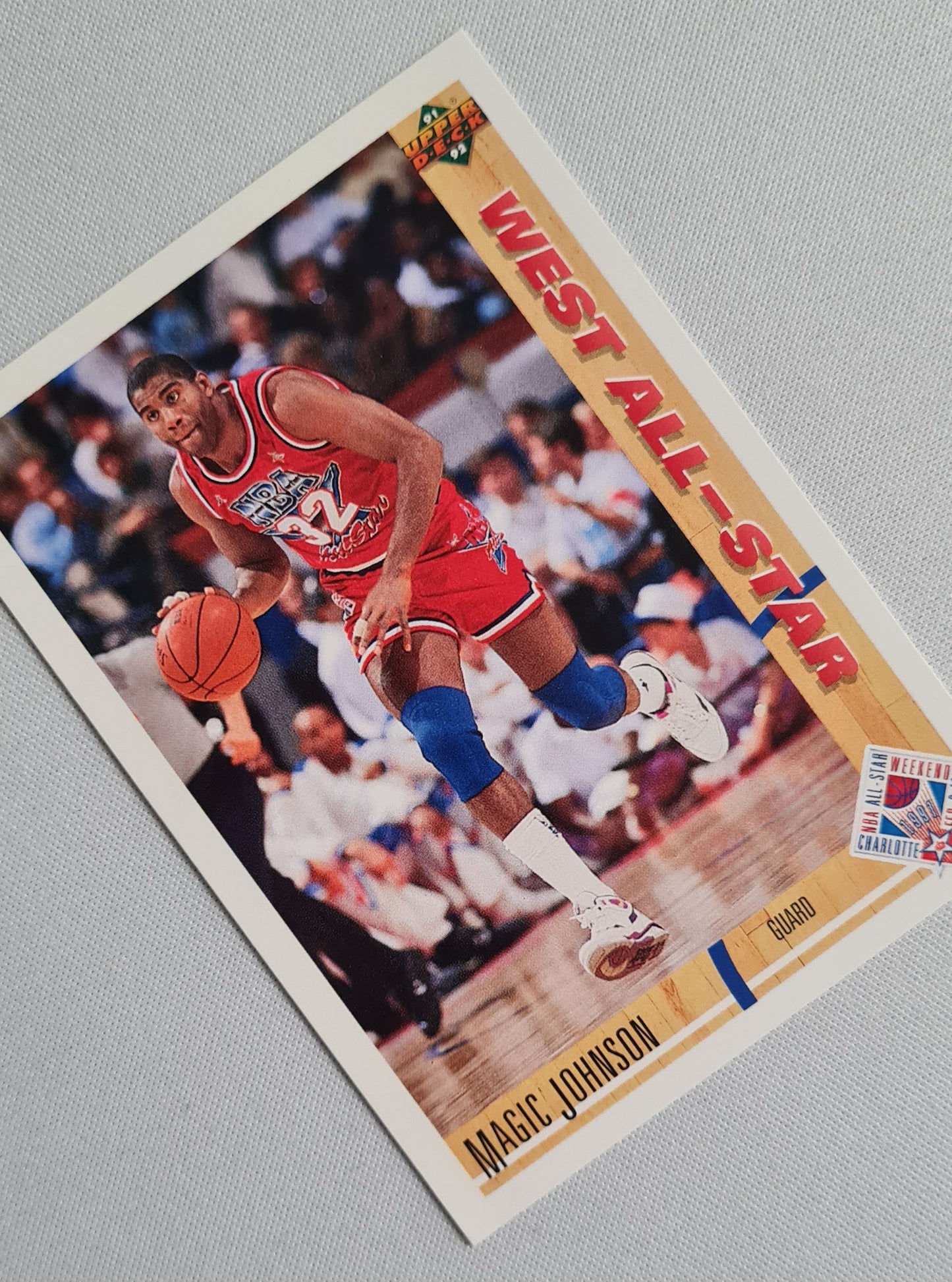 Earvin "Magic"Johnson - 1991 Upper Deck NBA L.A. Lakers - West All-Star  #57
