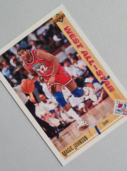 Earvin "Magic"Johnson - 1991 Upper Deck NBA L.A. Lakers - West All-Star  #57