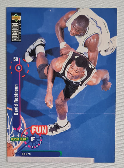 David Robinson - 1995 Upper Deck "Fun Facts" NBA Spurs #189