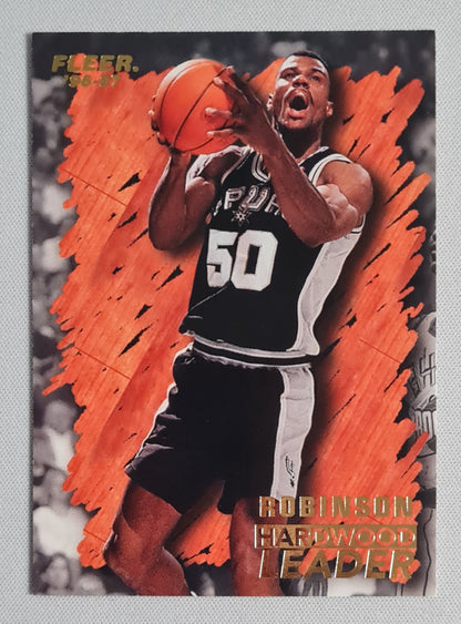 David Robinson - 1996/97 Fleer Hardwood Leader #143 San Antonio Spurs