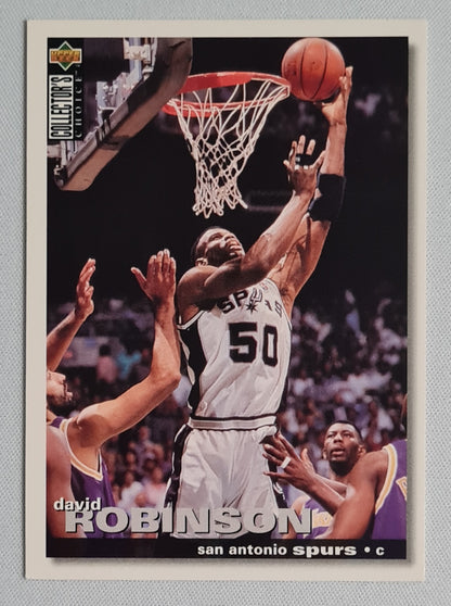 David Robinson - 1995/96 Upper Deck Collectors Choice #50 San Antonio Spurs