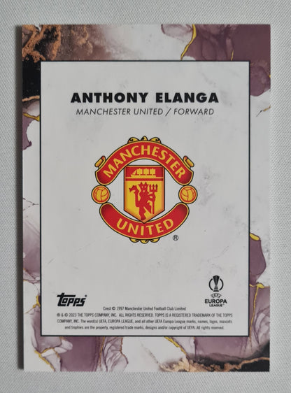 Anthony Elanga - 1997 Topps Inception - Manchester United Football Clun Limted (EL)