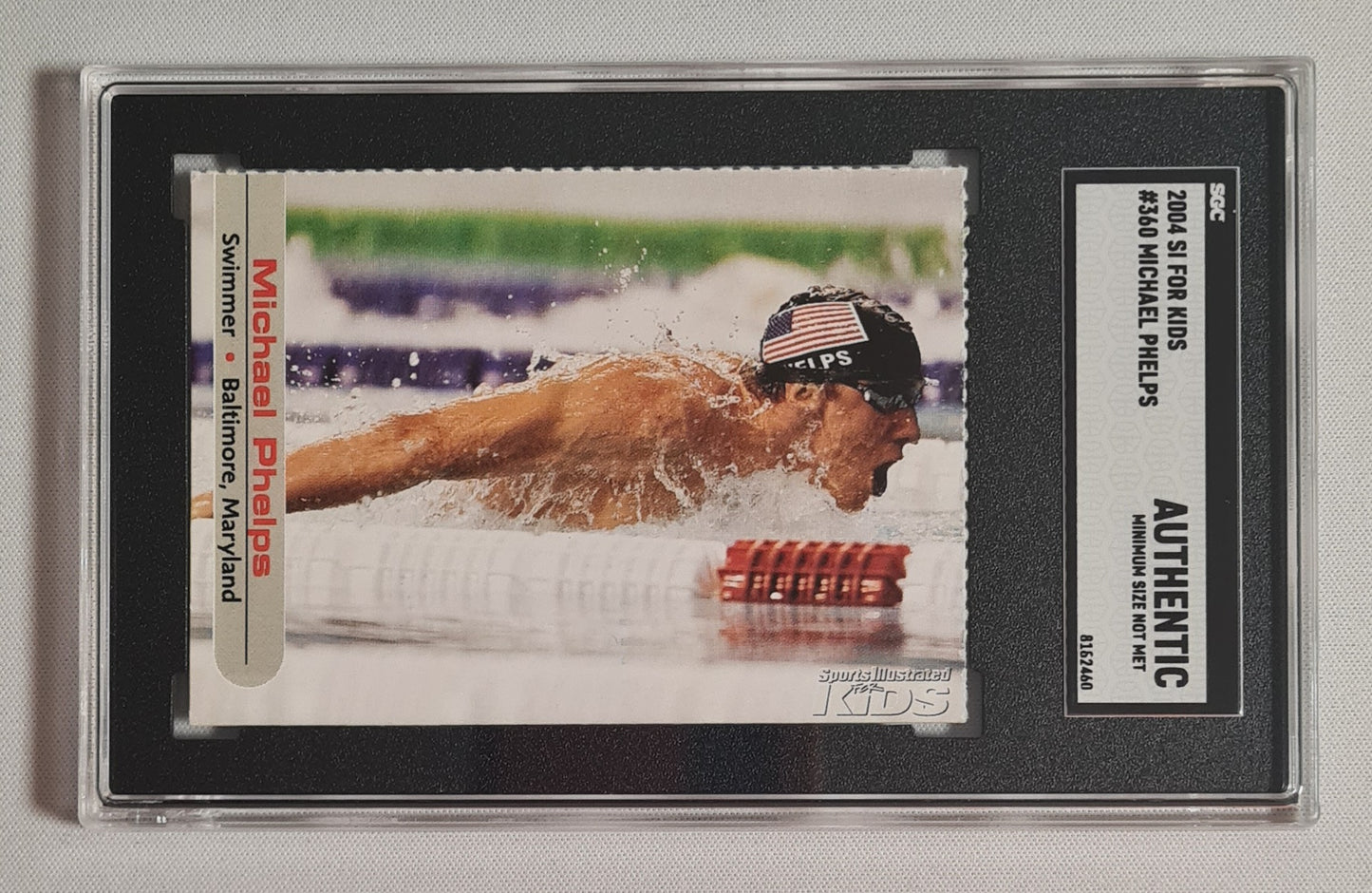 Michael Phelps - 2004 SI For Kids #360 Swimming /Authentic