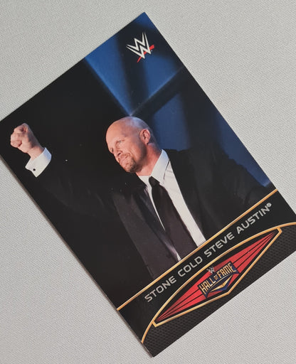 "Stone Cold" Steve Austin - 2015 Topps 23 of 30 WWE Hall of Fame