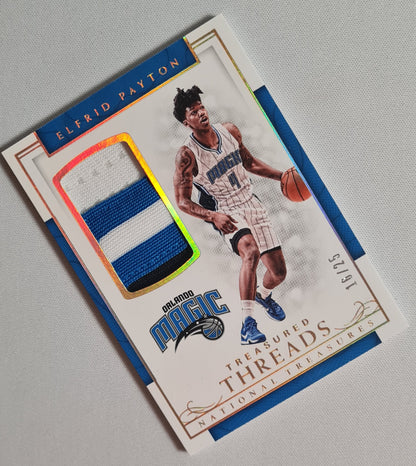 Elfrid Payton - 2016/17 Panini #34 Nationals Treasure /25 Patch