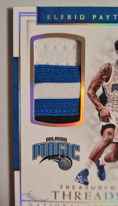Elfrid Payton - 2016/17 Panini #34 Nationals Treasure /25 Patch