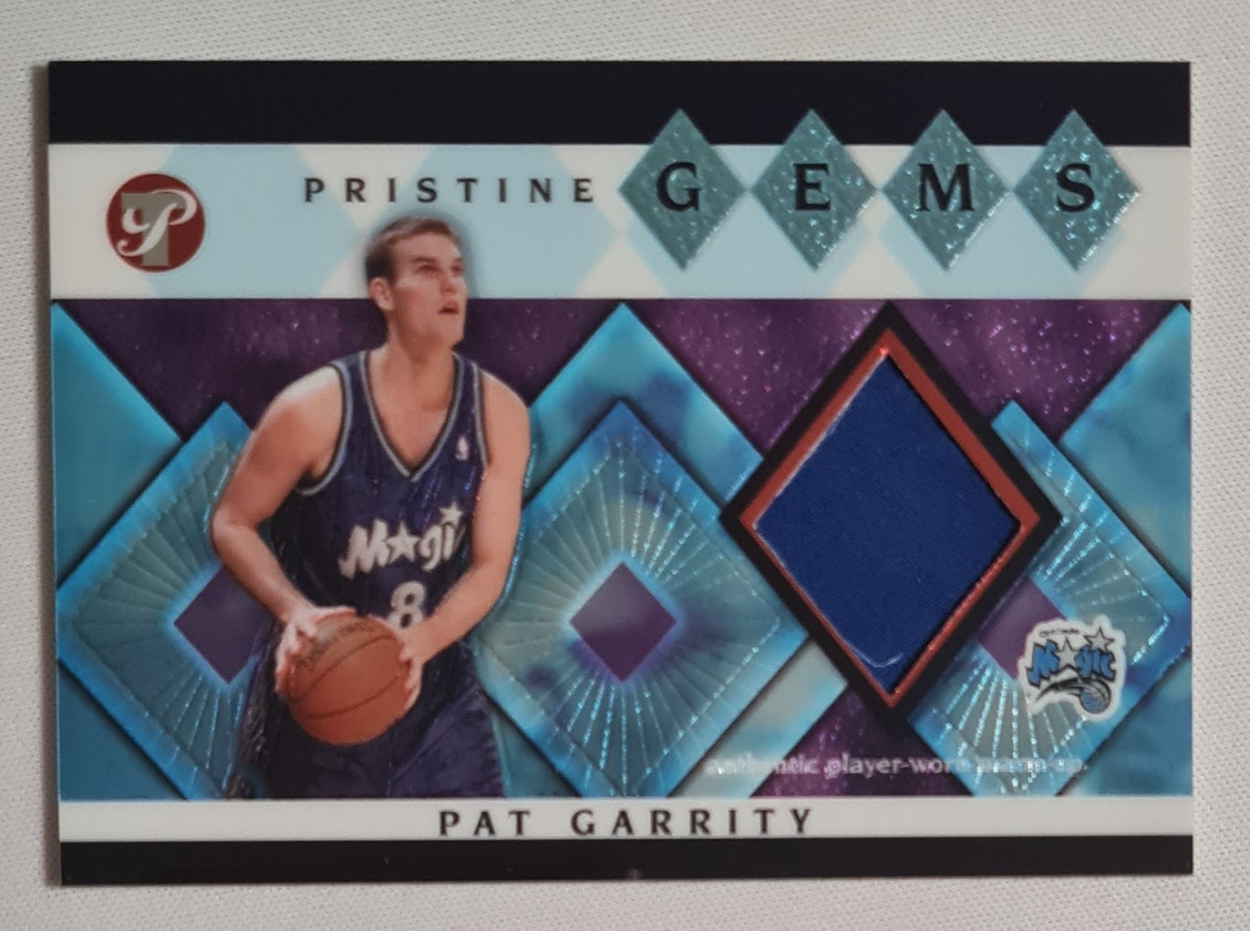 Pat Garrity - 2003 Topps Prestine Gems Patch