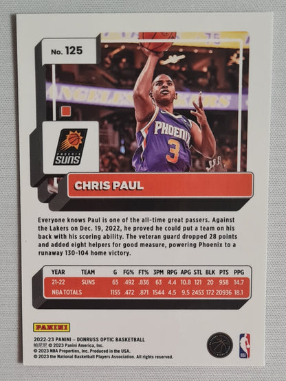 Chris Paul - 2022/23 Panini #125 Donruss Optic