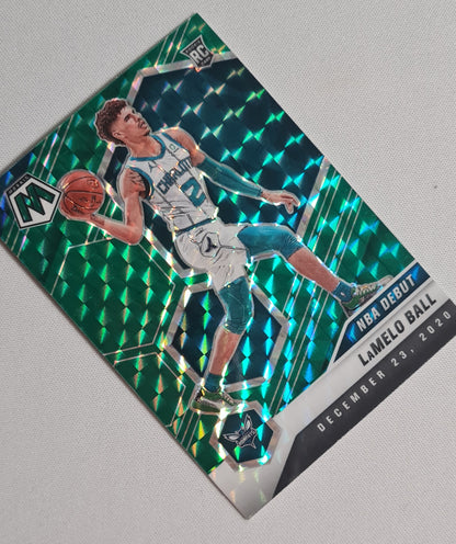 LaMelo Ball - 2020/21 Panini #262 Prizm Mosaic Green Rookie Card