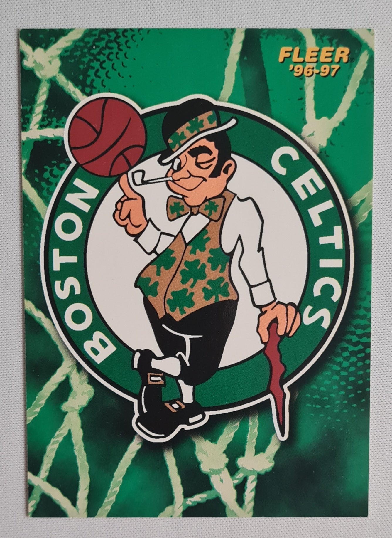 Boston Celtics - 1996/97 Fleer #152 NBA Basketball Card Terms