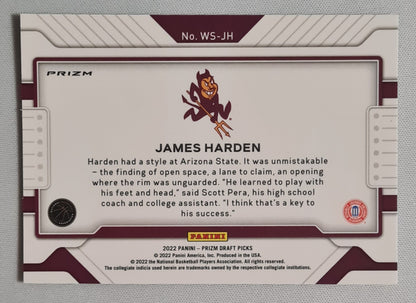 James Harden - 2022 Panini #WS-JH Prizm Draft Picks Widescreen