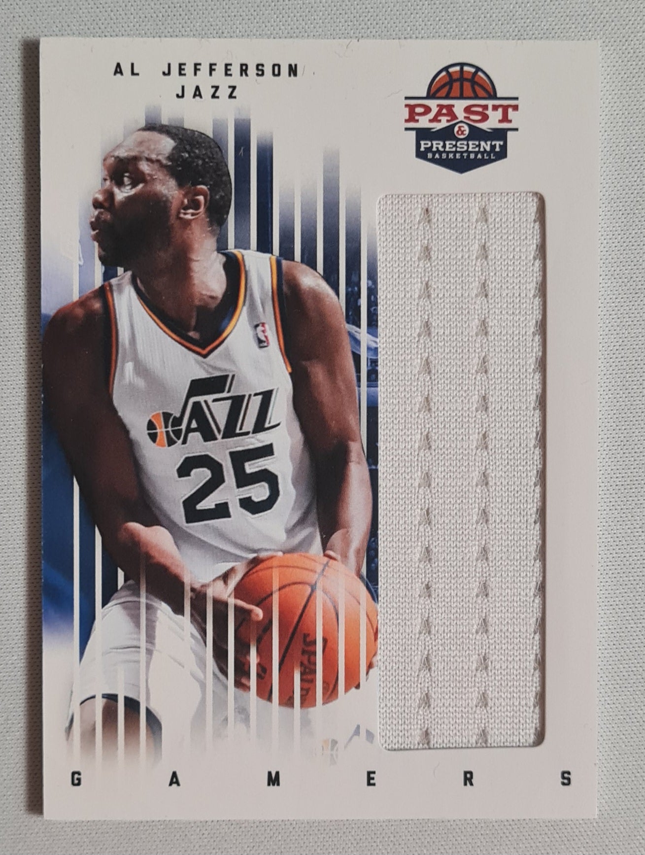 Al Jefferson - 2012 Panini #2 Past & Present Gamers Patch
