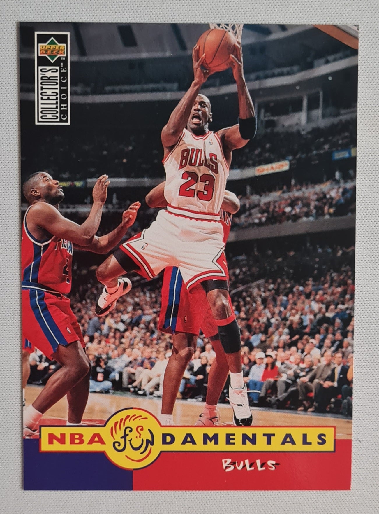 Michael Jordan - 1996 Upper Deck #195 NBA Fundamentals