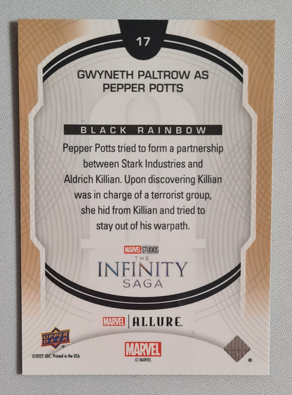 Gwyneth Paltrow as Pepper Potts - 2022 Upper Deck Iron Man 3