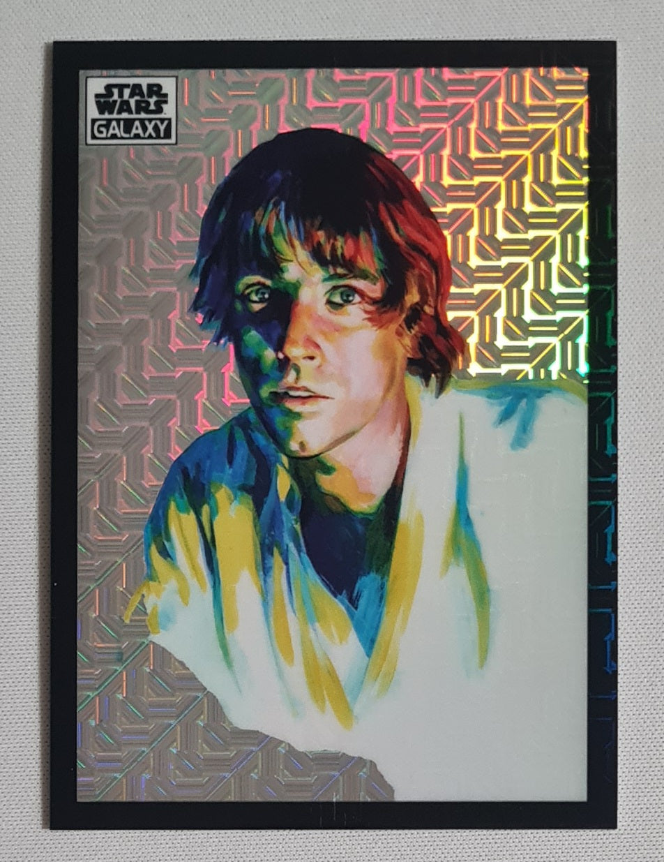 Luke Skywalker - 2022 Topps Chrome Star Wars Galaxy #1 Mojo Refractor /50