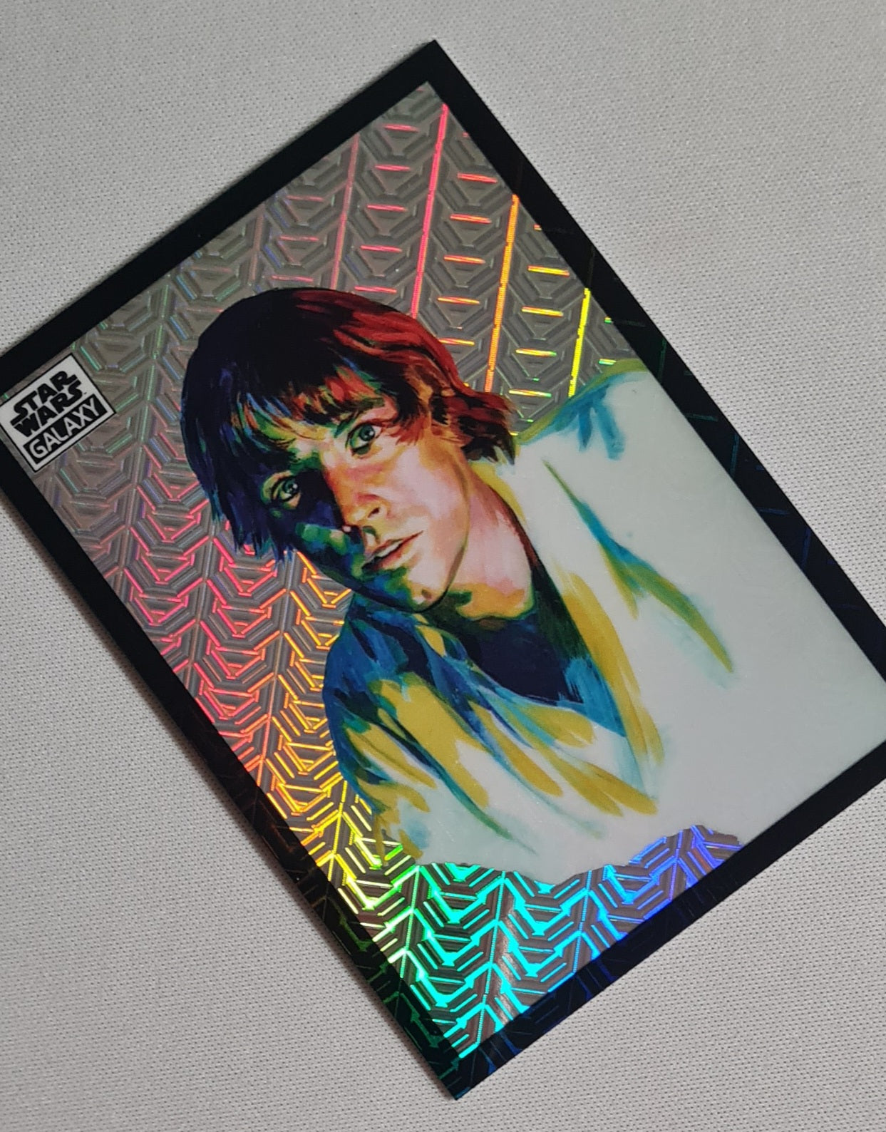 Luke Skywalker - 2022 Topps Chrome Star Wars Galaxy #1 Mojo Refractor /50