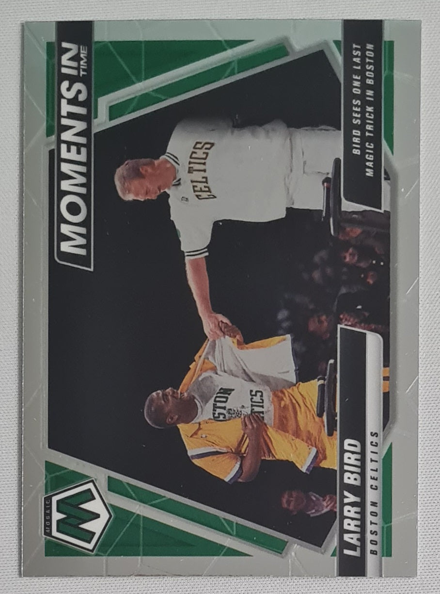 Larry Bird - 2021 Panini Mosaic Moments In Time Celtics #19