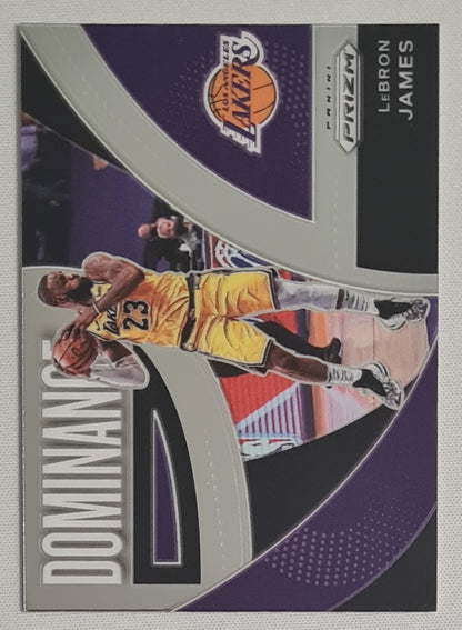 Lebron James - 2021 Panini Prizm Dominance Lakers #6