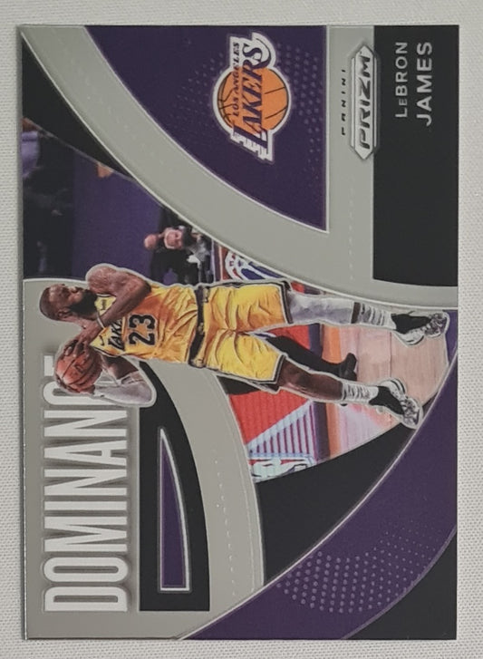 Lebron James - 2021 Panini Prizm Dominance Lakers #6