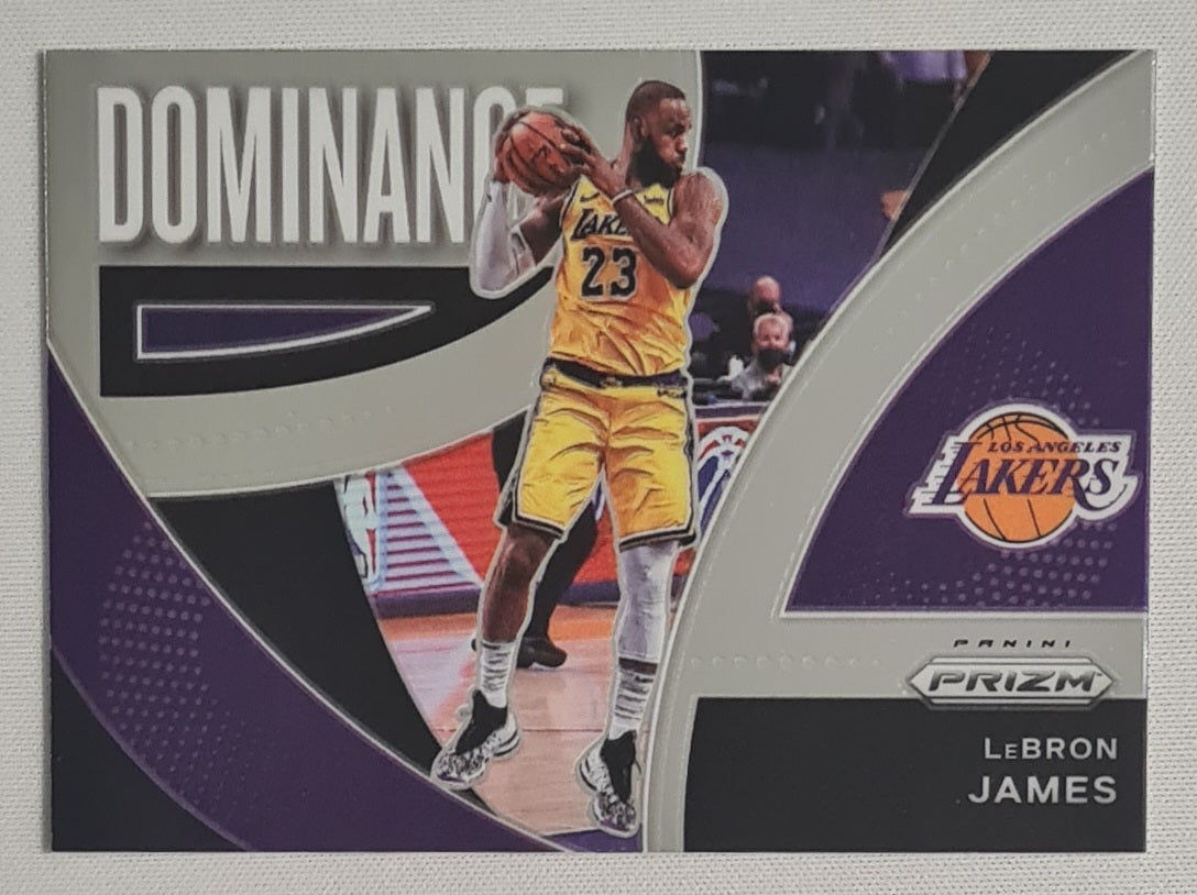 Lebron James - 2021 Panini Prizm Dominance Lakers #6