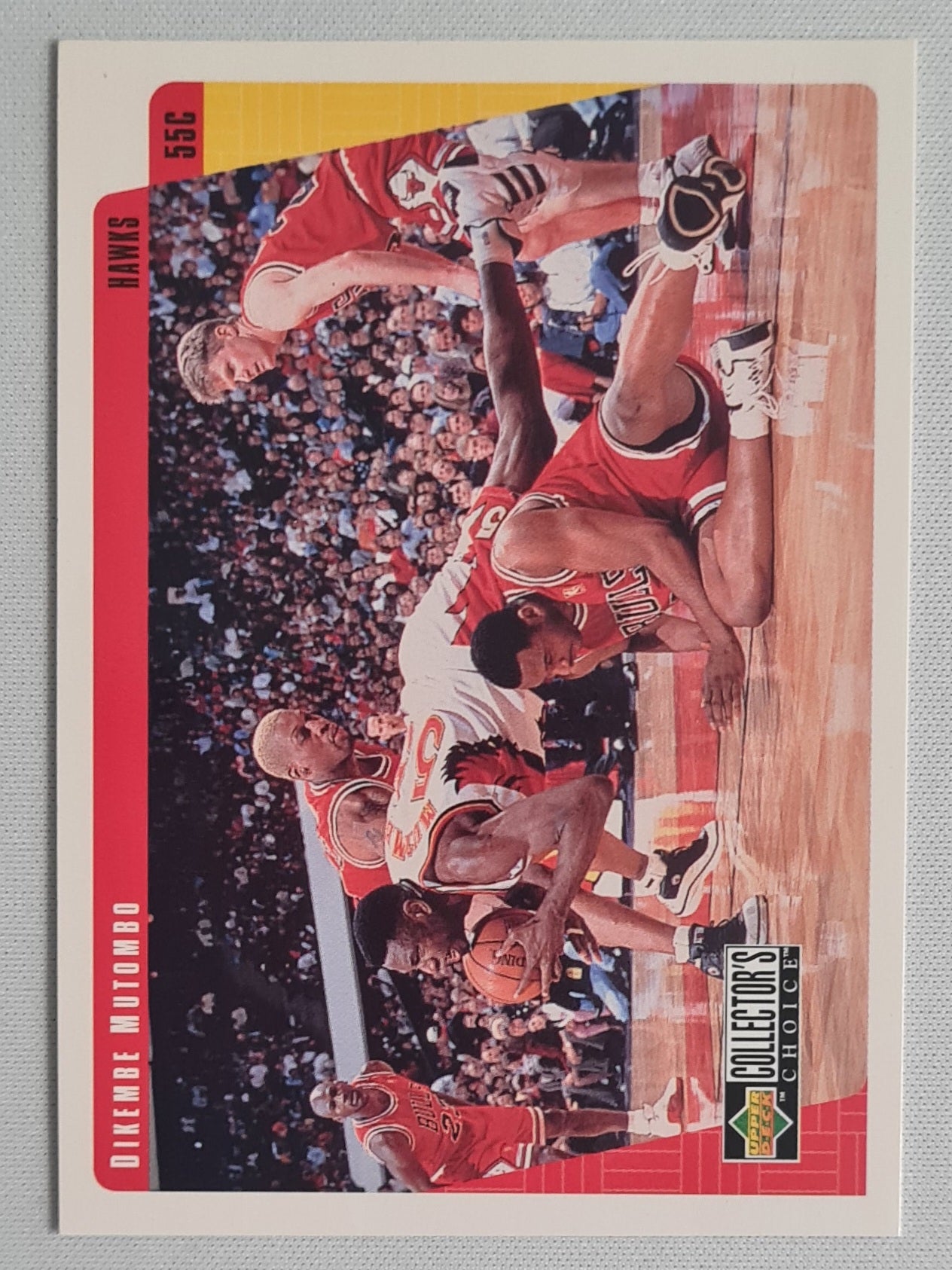Dikembe Mutombo - 1996 Upper Deck Collector's Choice Atlanta Hawks #2