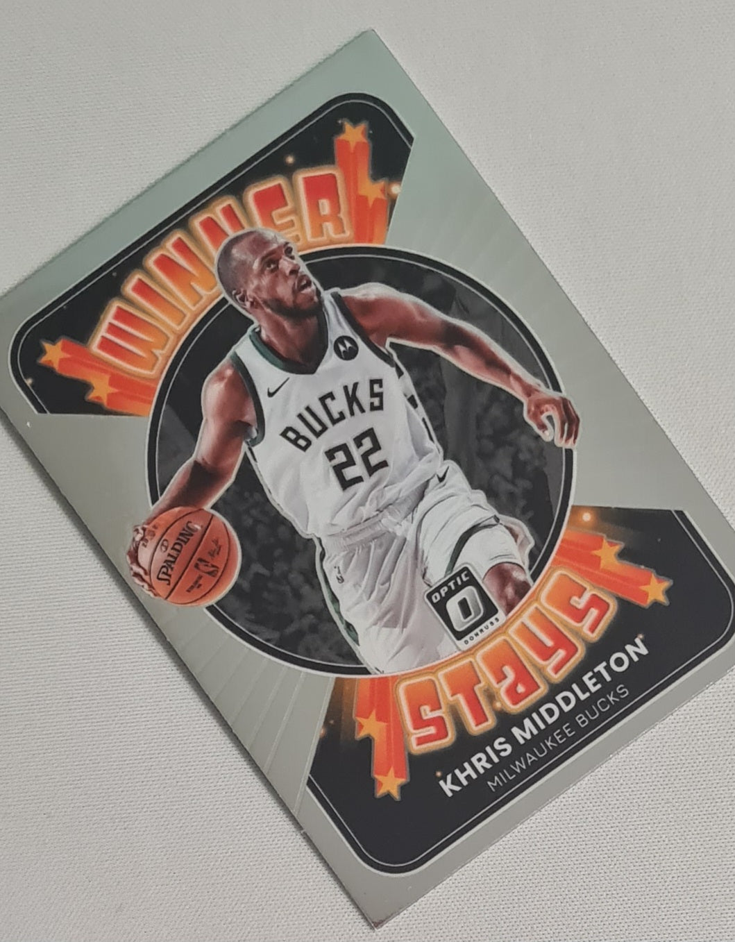 Khris Middleton - 2021 Panini Donruss Optice Winner Stays Bucks #2