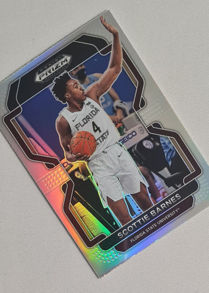 Scottie Barnes -  2022 Panini Silver Prizm Draft Picks Florida State University #42