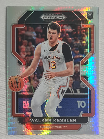 Walker Kessler - 2022 Panini Silver Prizm Draft Picks Auburn University #83 (RC)