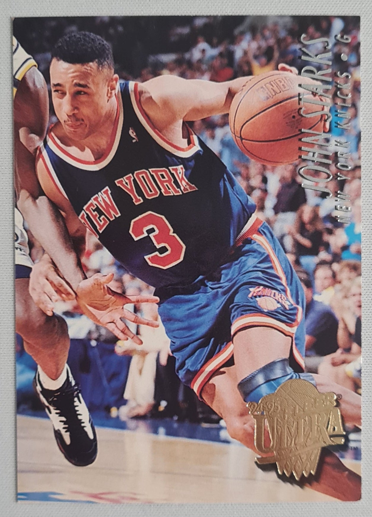 John Starks -  1994 Fleer New York Knicks #130
