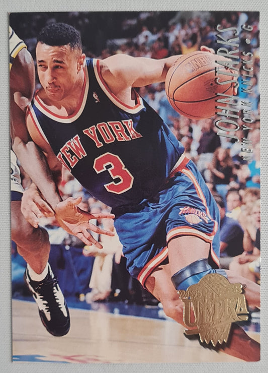 John Starks -  1994 Fleer New York Knicks #130