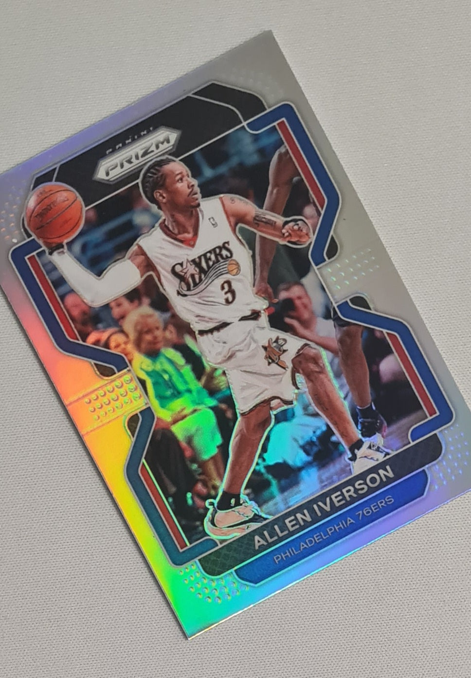 Allen Iverson - 2021 Panini Silver Prizm 76ers #255