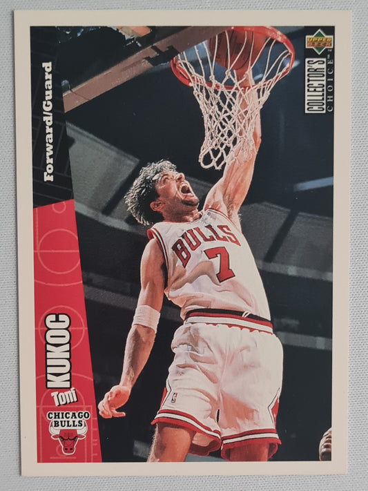 Toni Kukoc - 1997 Upper Deck Collector's Choice Chicago Bulls #CH5