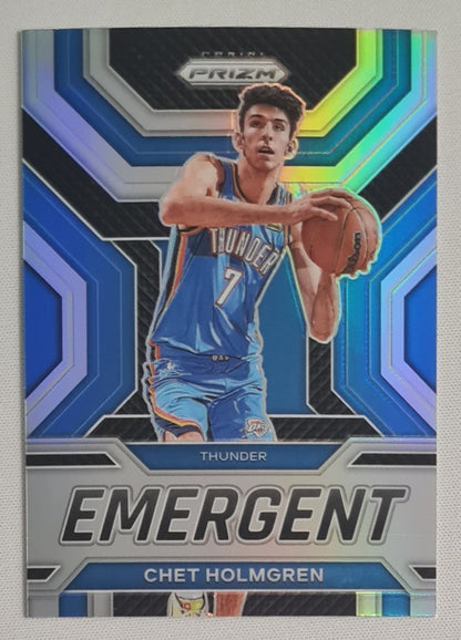 Chet Holmgren - 2022 Panini Prizm Emergent OKC Thunder #16
